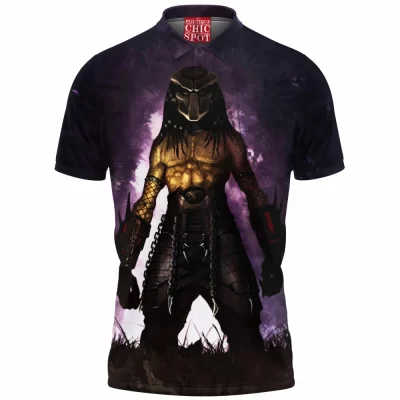 Horror Polo Shirt, Predator Polo Shirt, Sci-Fi Polo Shirt