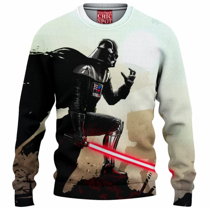 Darth Vader Knitted Sweater