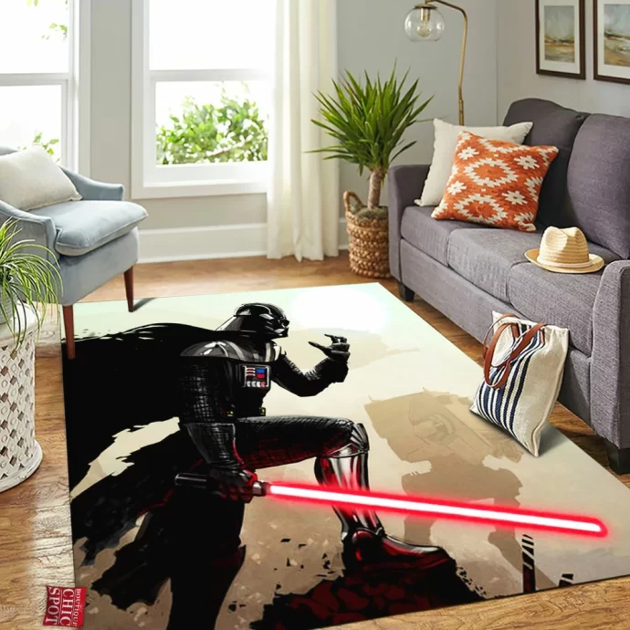 Darth Vader Rectangle Rug