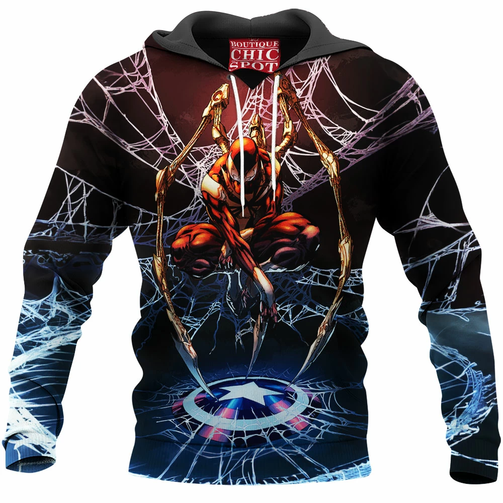Comic Hoodie, Iron Spider Hoodie, Spider-man Hoodie 1 T DUONG Boutique 4859 Hoodie