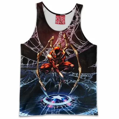 Comic Tank-Top, Iron Spider Tank-Top, Spider-man Tank-Top