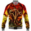 Monster Baseball-Jacket, Kaiju Baseball-Jacket, Sci-Fi Baseball-Jacket