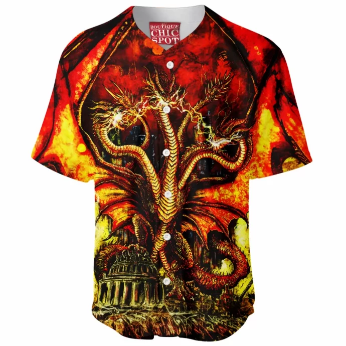 King Ghidorah Baseball Jersey