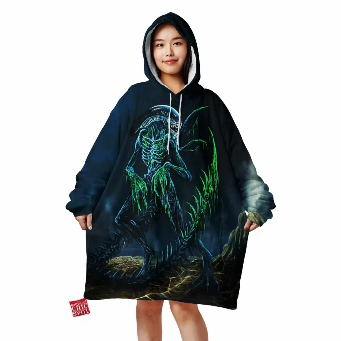 Xenomorph Blanket Hoodie