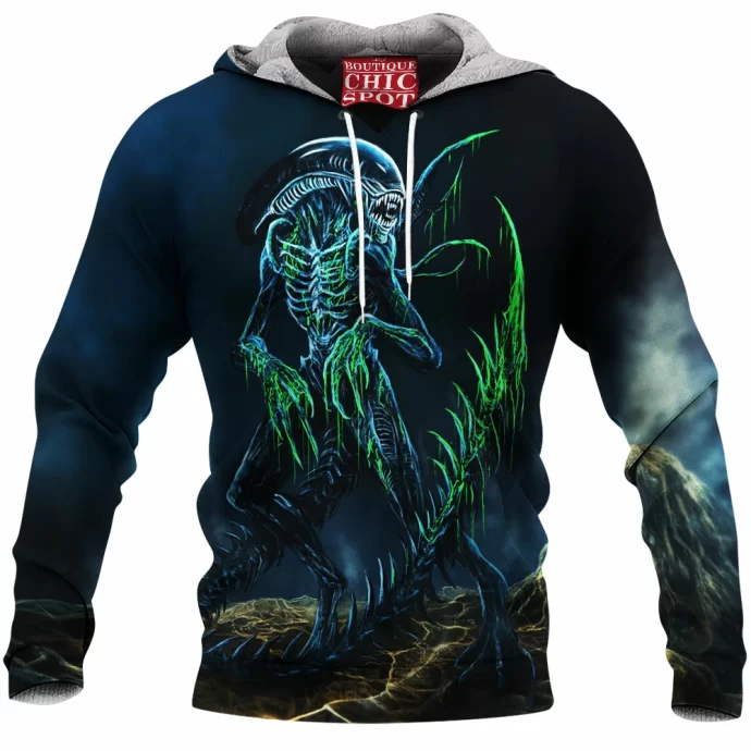 Xenomorph Fleece Hoodie