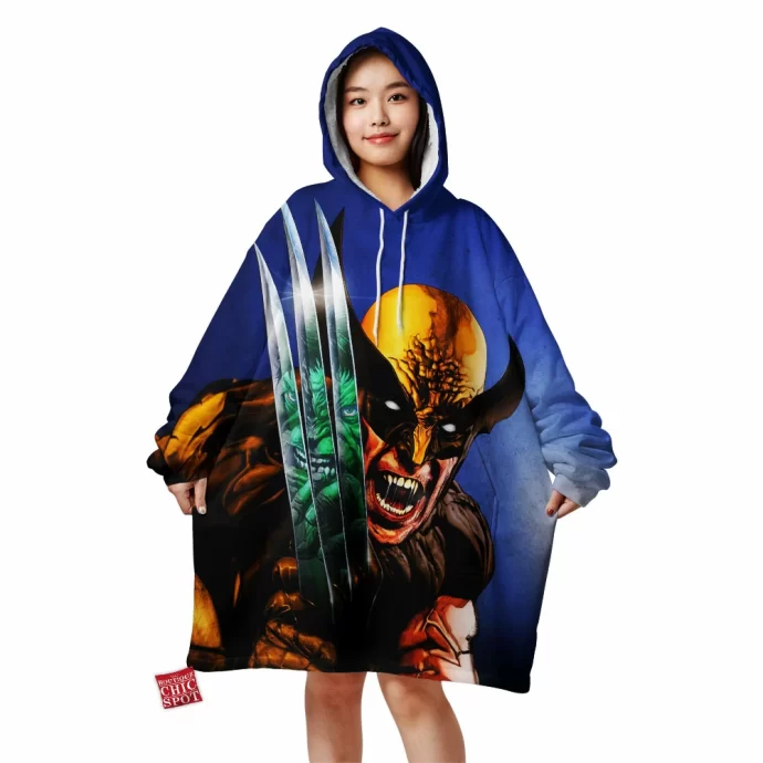 Incredible Hulk Blanket Hoodie