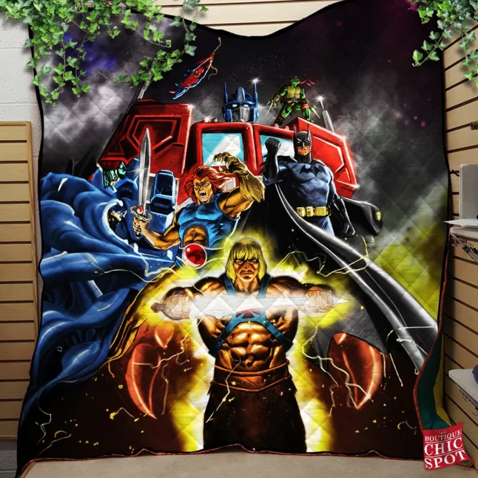 Classic Heros Quilt Blanket