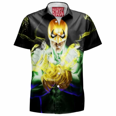 Comic Hawaiian-Shirt, Iron Fist Hawaiian-Shirt