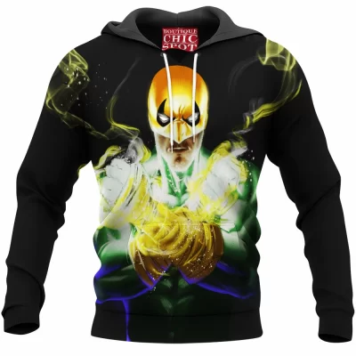 Comic Hoodie, Iron Fist Hoodie