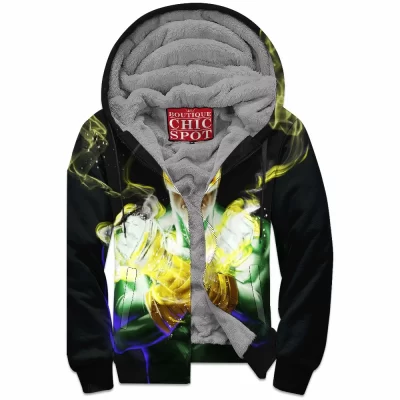 Comic Zip-Fleece-Hoodie, Iron Fist Zip-Fleece-Hoodie