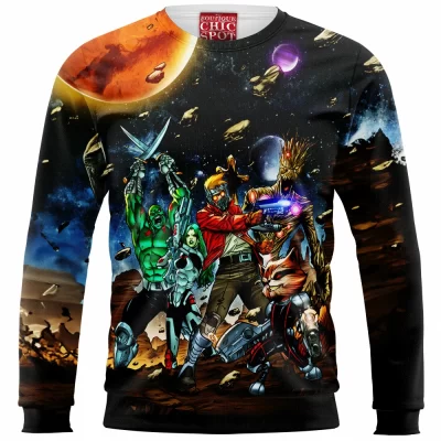 Galaxy Sweatshirt, Comic Sweatshirt, Superhero Sweatshirt