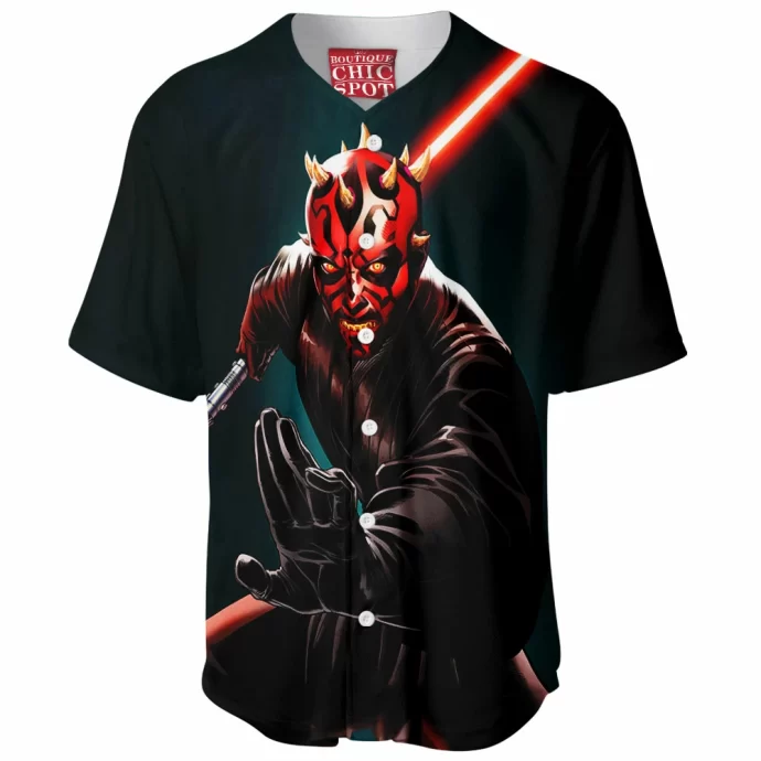 Darth Maul Baseball Jersey