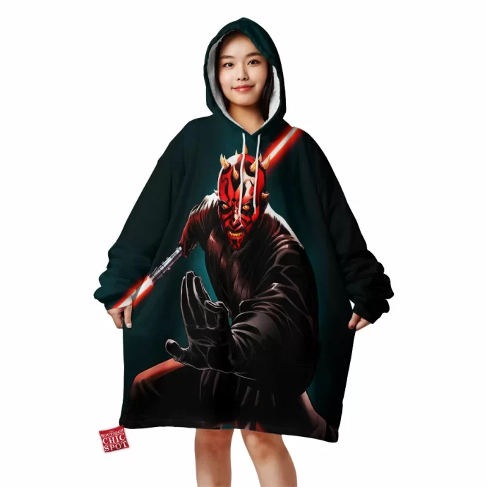 Darth Maul Blanket Hoodie