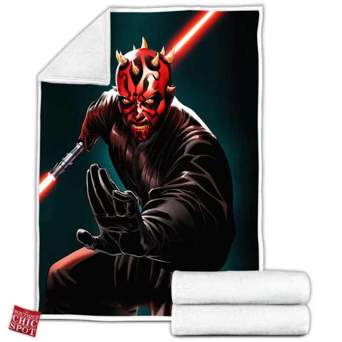 Darth Maul Fleece Blanket