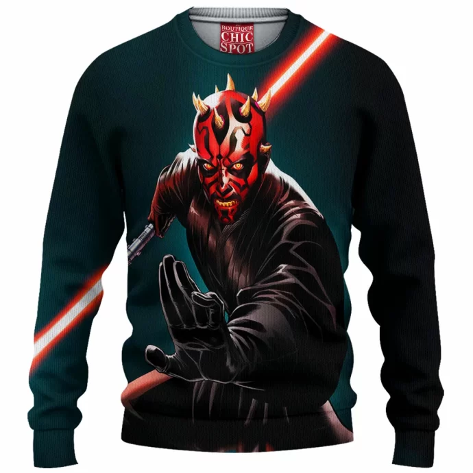 Darth Maul Knitted Sweater