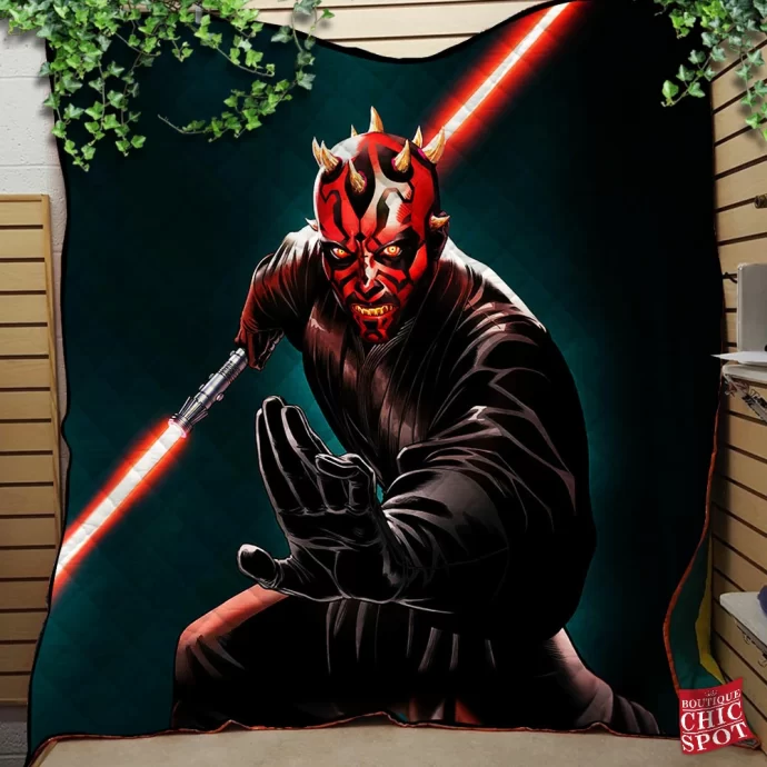 Darth Maul Quilt Blanket