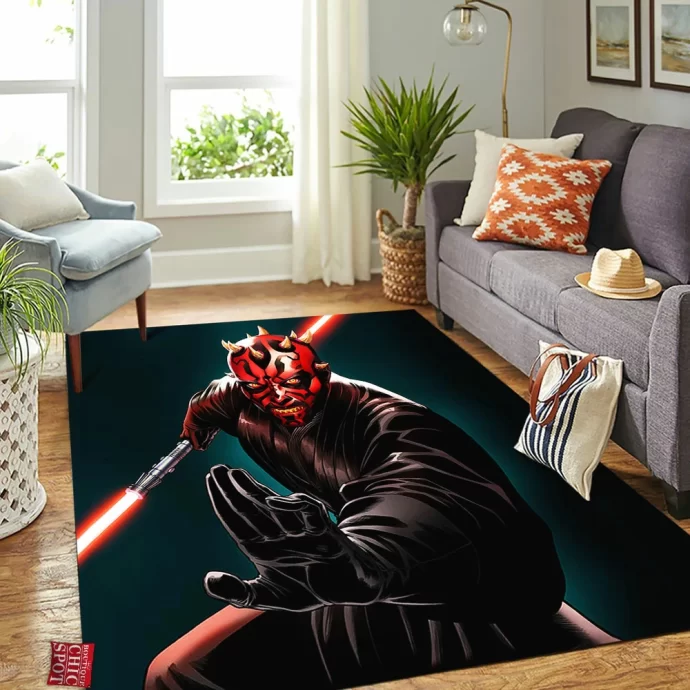 Darth Maul Rectangle Rug