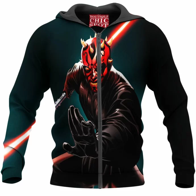 Darth Maul Zip Hoodie