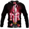 Anime Zip-Hoodie, Dragon Ball Zip-Hoodie, Majin Buu Zip-Hoodie