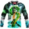 Dragon Fleece-Hoodie, Fantasy Fleece-Hoodie