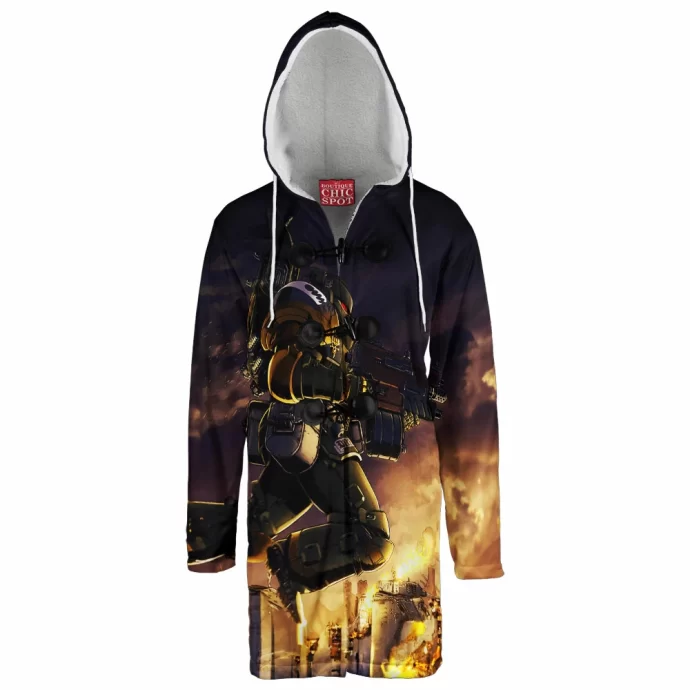 Warhammer 40k Hooded Cloak Coat