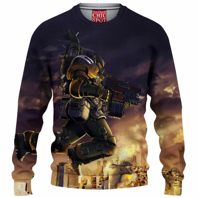 Warhammer 40k Knitted Sweater