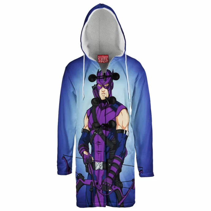 Hawkeye Hooded Cloak Coat