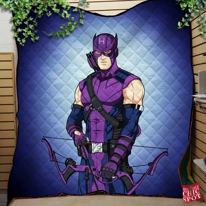 Hawkeye Quilt Blanket