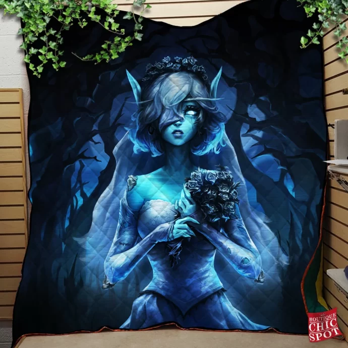 Corpse Bride Quilt Blanket