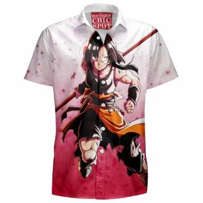 Anime Hawaiian-Shirt, Dragon Ball Hawaiian-Shirt, Pan Hawaiian-Shirt