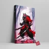 Samurai Werewolf Canvas Wall Art