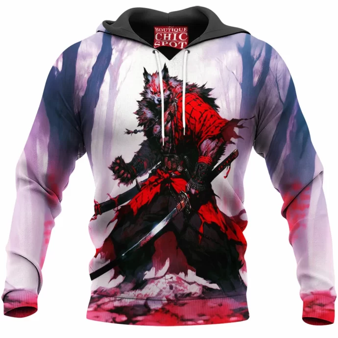 Samurai Werewolf Hoodie