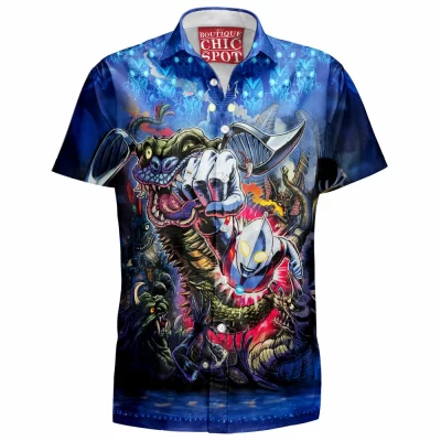 Anime Hawaiian-Shirt, Ultraman Hawaiian-Shirt
