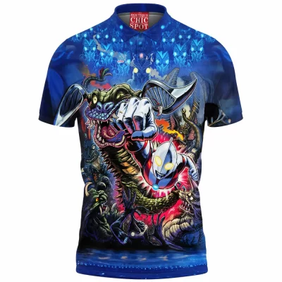 Anime Polo Shirt, Ultraman Polo Shirt
