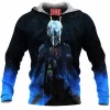 Horror Fleece-Hoodie, Predator Fleece-Hoodie, Sci-Fi Fleece-Hoodie