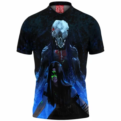 Horror Polo Shirt, Predator Polo Shirt, Sci-Fi Polo Shirt
