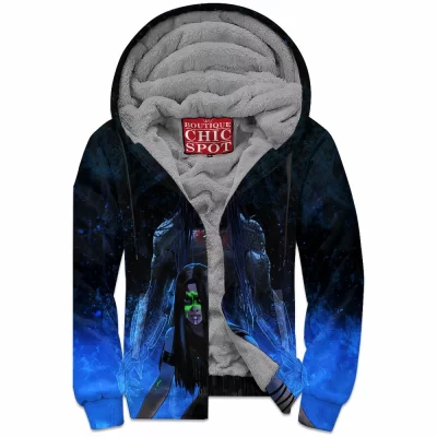 Horror Zip-Fleece-Hoodie, Predator Zip-Fleece-Hoodie, Sci-Fi Zip-Fleece-Hoodie