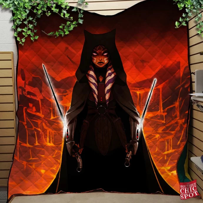 Ahsoka Quilt Blanket