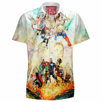 Comic Hawaiian-Shirt, X-men Hawaiian-Shirt