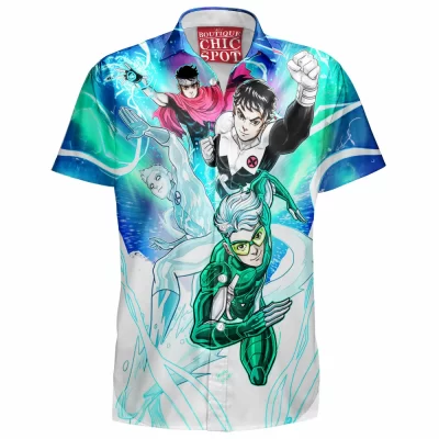 Comic Hawaiian-Shirt, X-men Hawaiian-Shirt