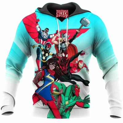 Avengers Hoodie, Comic Hoodie