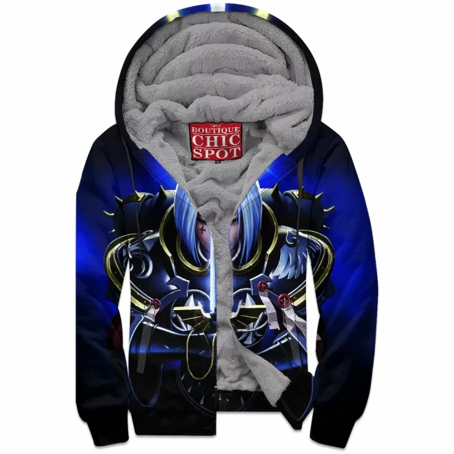 T DUONG Boutique 5716 Zip Fleece Hoodie