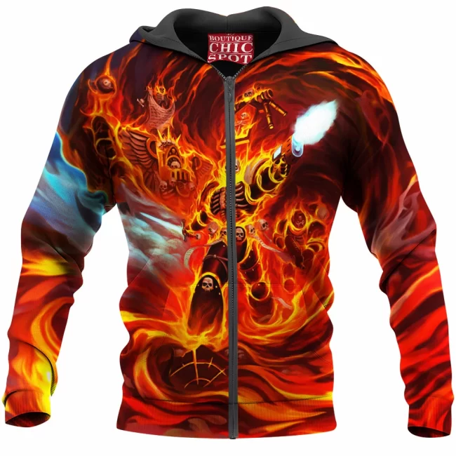 T DUONG Boutique 5717 Zip Hoodie
