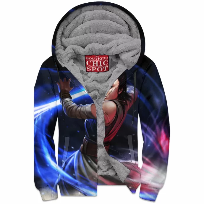 Rey Zip Fleece Hoodie