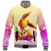 Anime Baseball-Jacket, Eevee Baseball-Jacket, Pokemon Baseball-Jacket