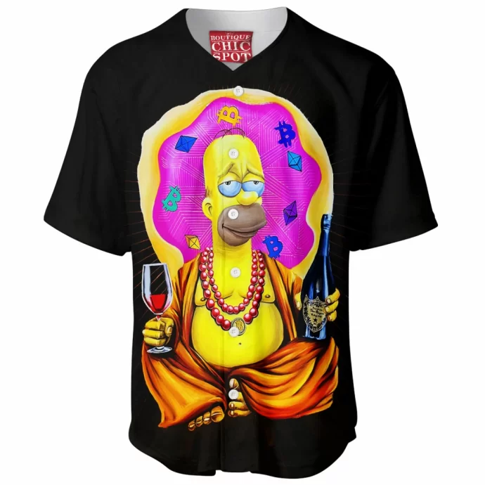 Homer Simpson Baseball Jersey