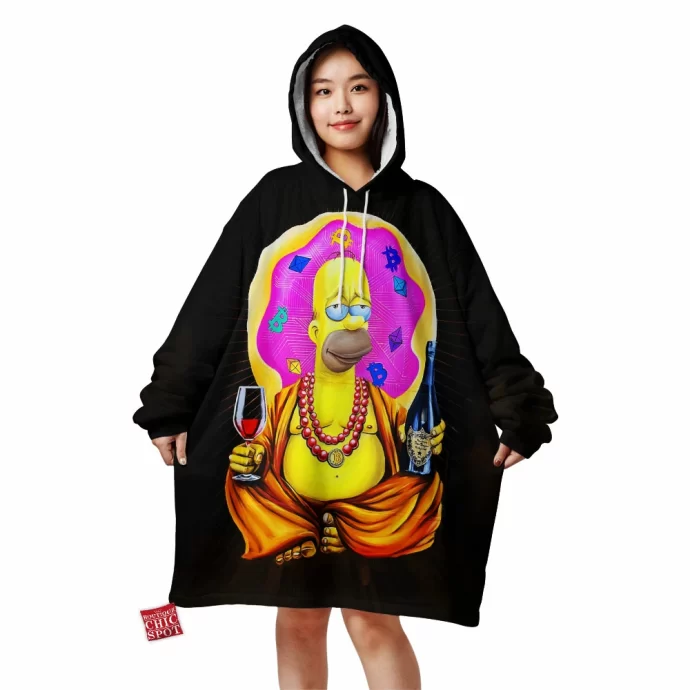 Homer Simpson Blanket Hoodie