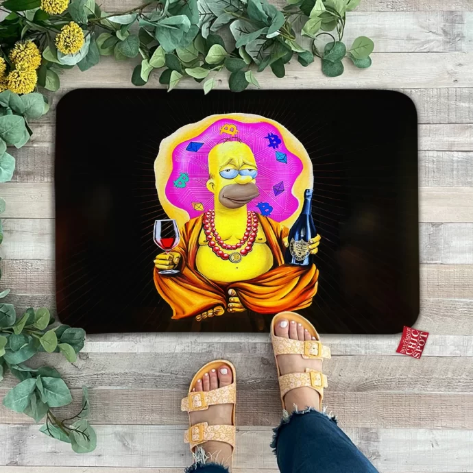 Homer Simpson Doormat