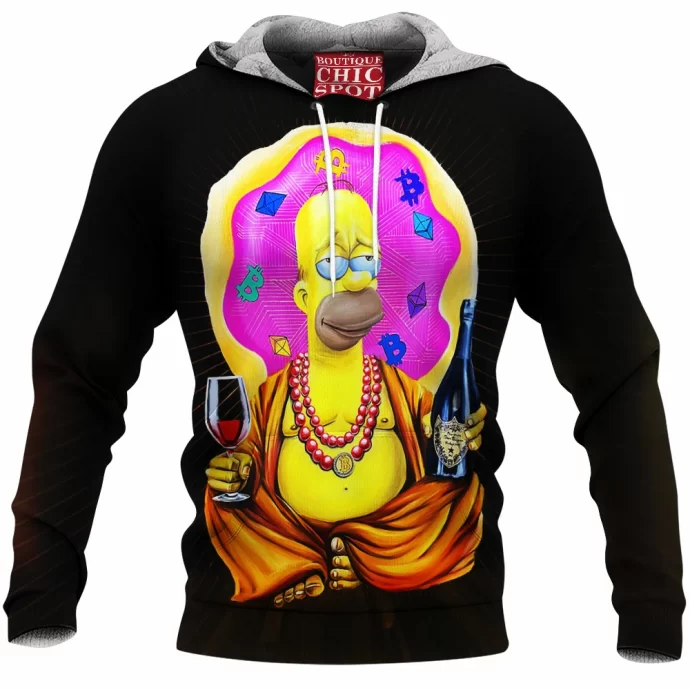 Homer Simpson Fleece Hoodie