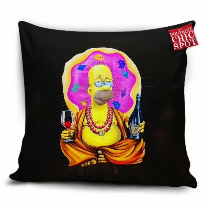 Homer Simpson Pillow Cover